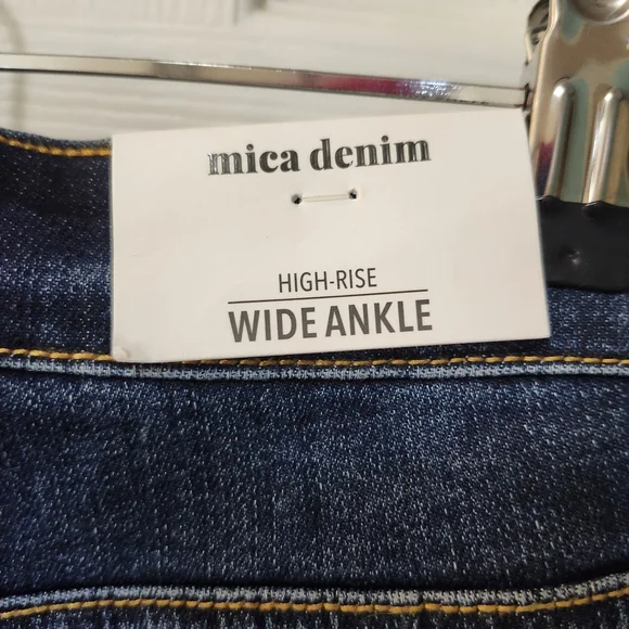 NWT Mica High Rise Wide Ankle Dark Wash Jeans Sz 16 - Picture 5 of 7
